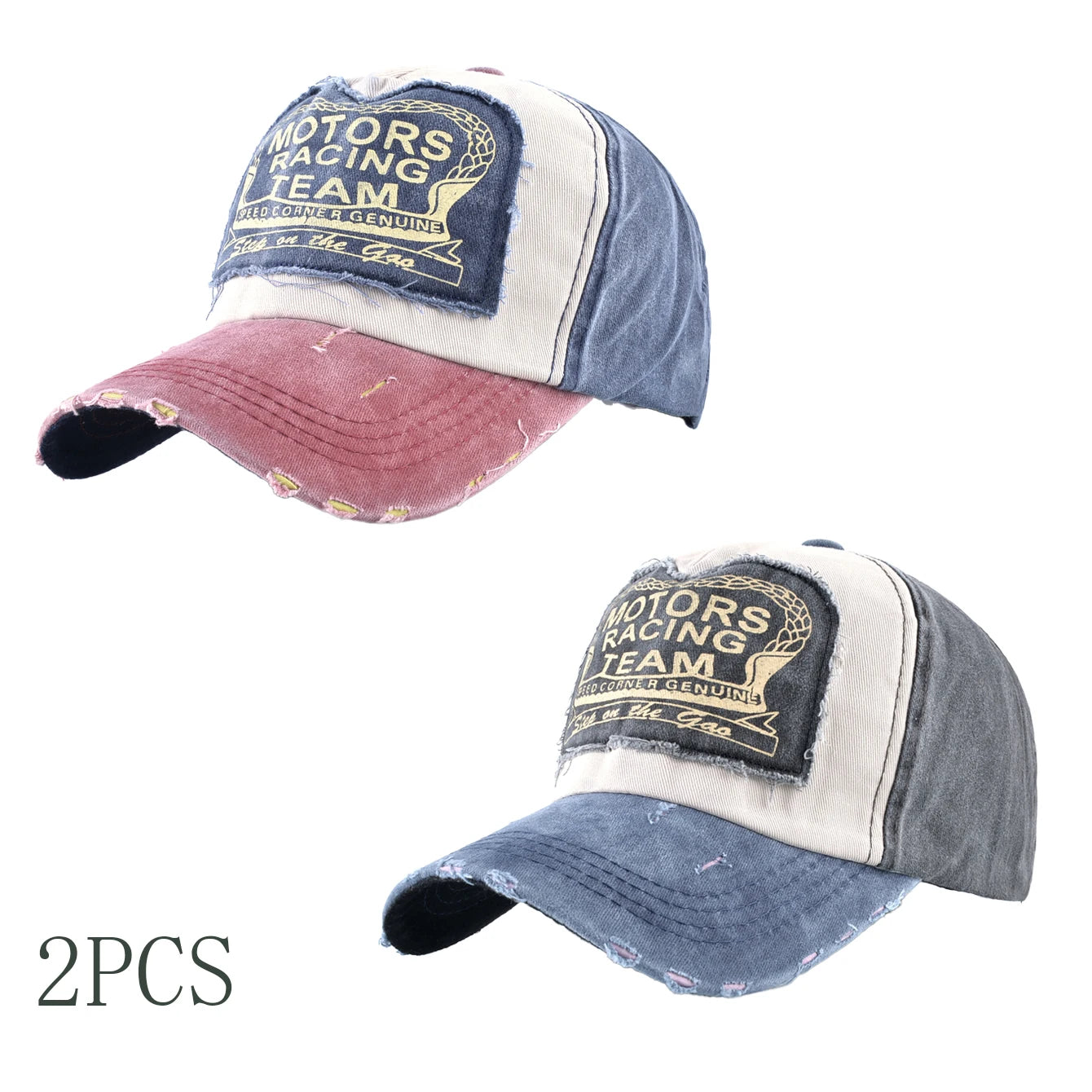 Vintage Washed Denim Baseball Cap For Men And Women Snapback Trucker Hat With Letter Patch Spring Autumn Unisex Hip Hop Cap