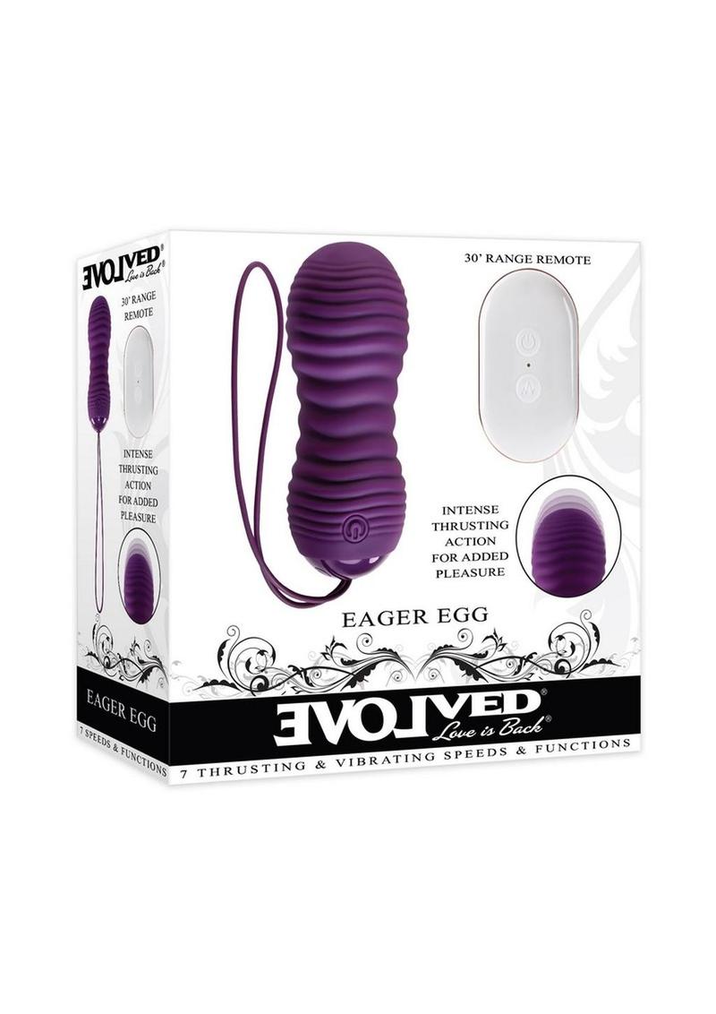 Rechargeable  Eager Egg Thrusting Vibrations