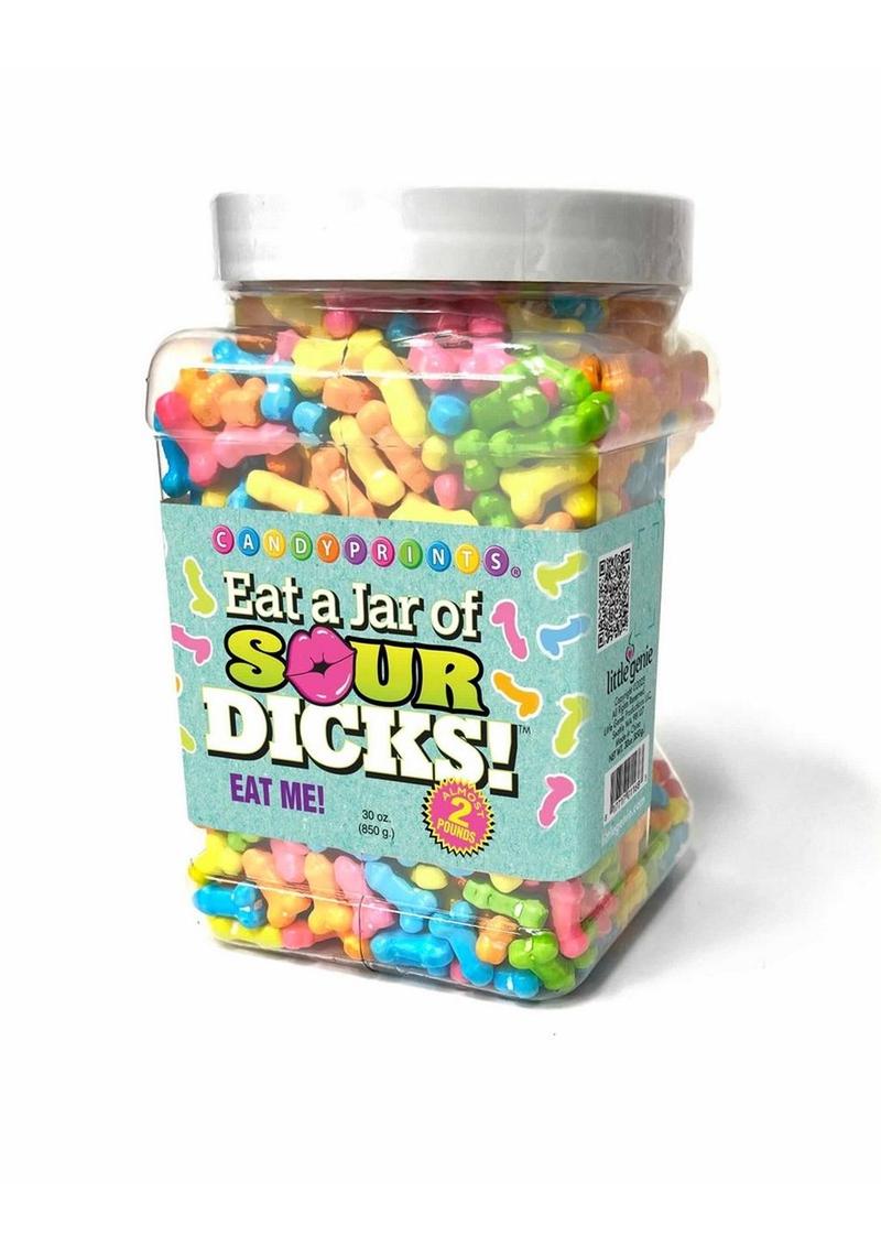 Candyprints Eat a Jar of Sour Dicks Novelty Sour