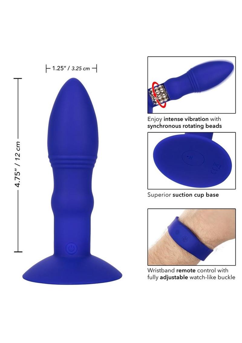 Eclipse Wristband Remote Rimming Probe Silicone Anal Vibrator