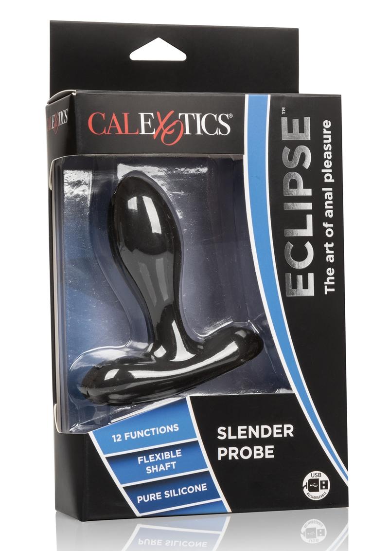 Eclipse Slender Probe Flexible Silicone Anal Plug