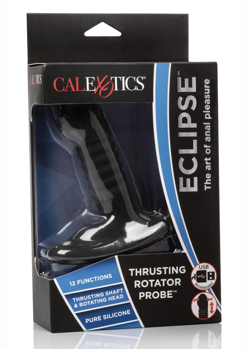 Eclipse Thrusting Rotator Probe Silicone Vibrating Butt Plug