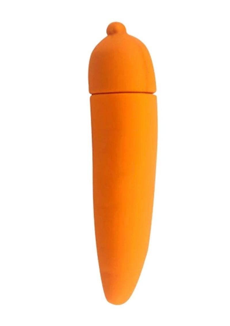 Edgy Veggies Carrot Cake Rechargeable Silicone Vibrator
