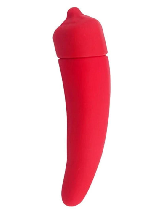 Edgy Veggies Perky Pepper Rechargeable Silicone Vibrator