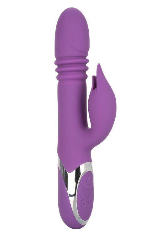 Enchanted Kisser Silicone Thrusting Rabbit Vibrator