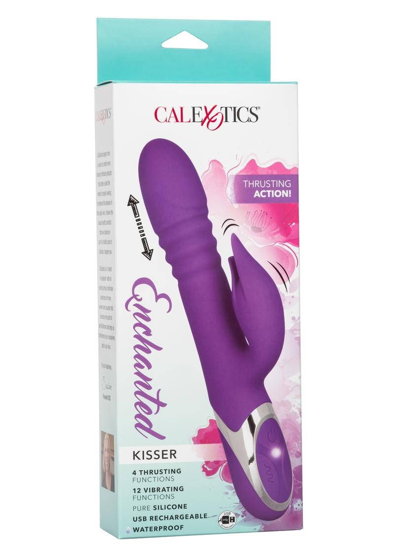Enchanted Kisser Silicone Thrusting Rabbit Vibrator