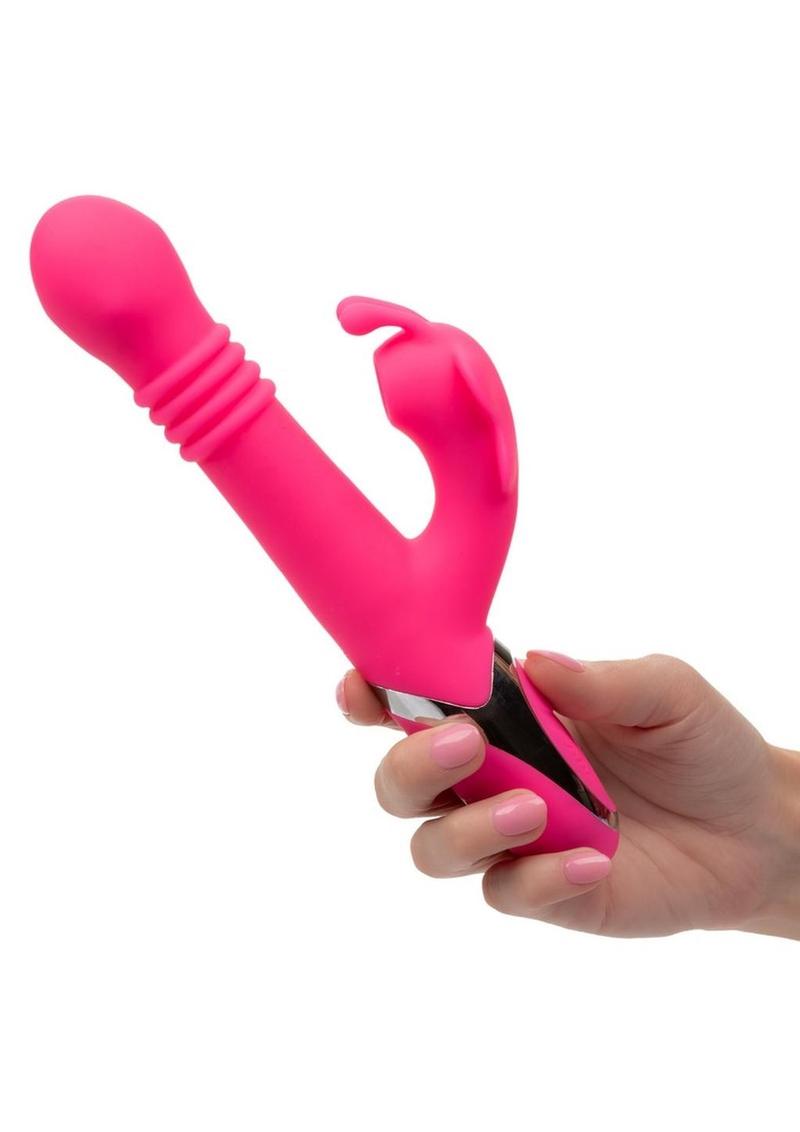 Kissing Butterfly Rotating Vibrator with Clitoral Stimulator