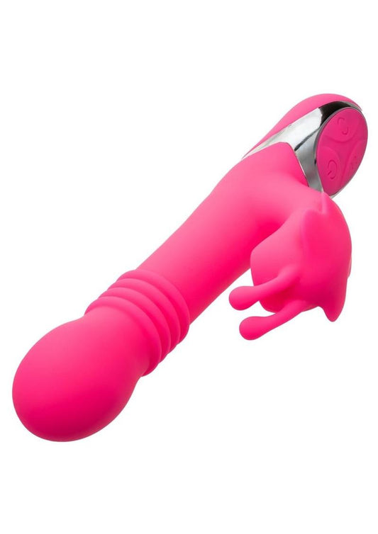 Kissing Butterfly Rotating Vibrator with Clitoral Stimulator