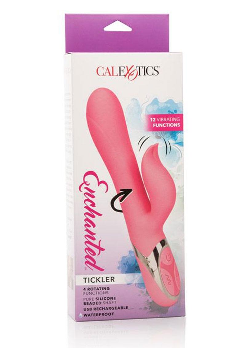 CalExotics Enchanted Tickler Silicone Rabbit Vibrator