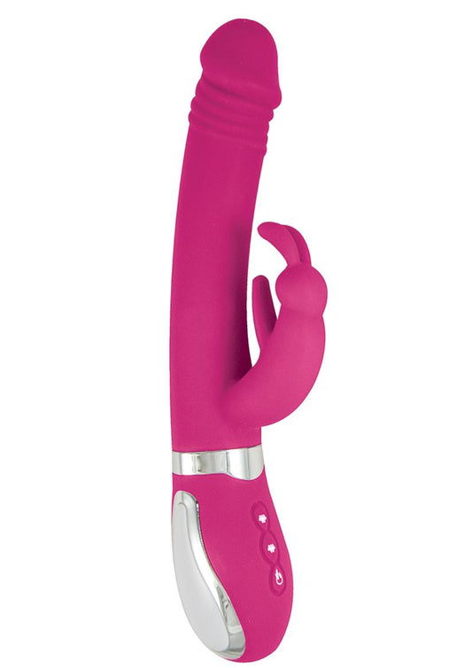 Energize Heat-Up Bunny 2 Rechargeable Silicone Warming Rabbit Vibrator