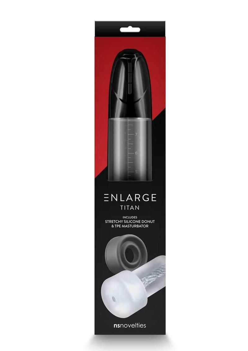 ENLARGE Titan Rechargeable and Precision Penis Pump
