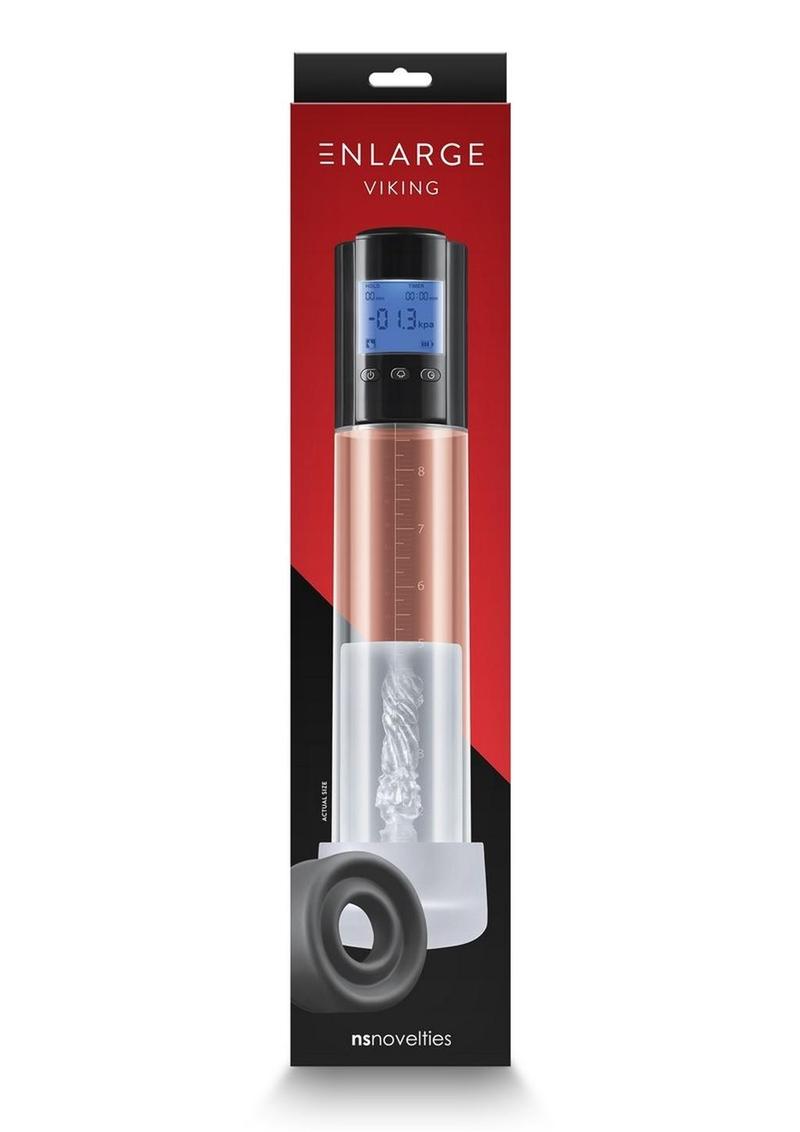 Enlarge Viking Rechargeable Penis Pump with Advanced Pumping