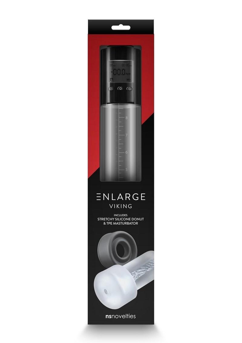 Enlarge Viking Rechargeable Penis Pump with Advanced Pumping