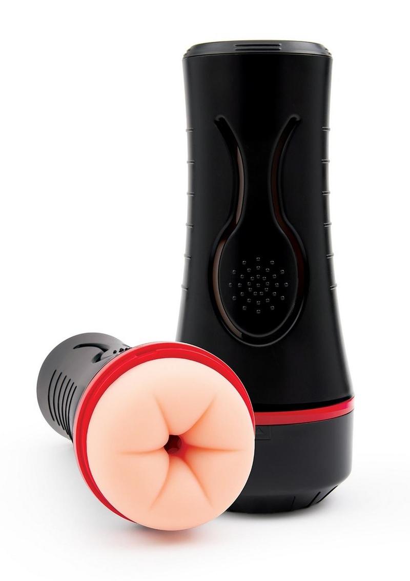 Envy Squeezable Rear Clutch Vibrating Discreet Backdoor Stroker