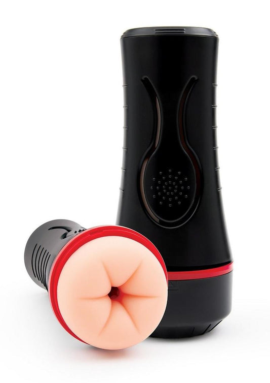 Envy Squeezable Rear Clutch Vibrating Discreet Backdoor Stroker