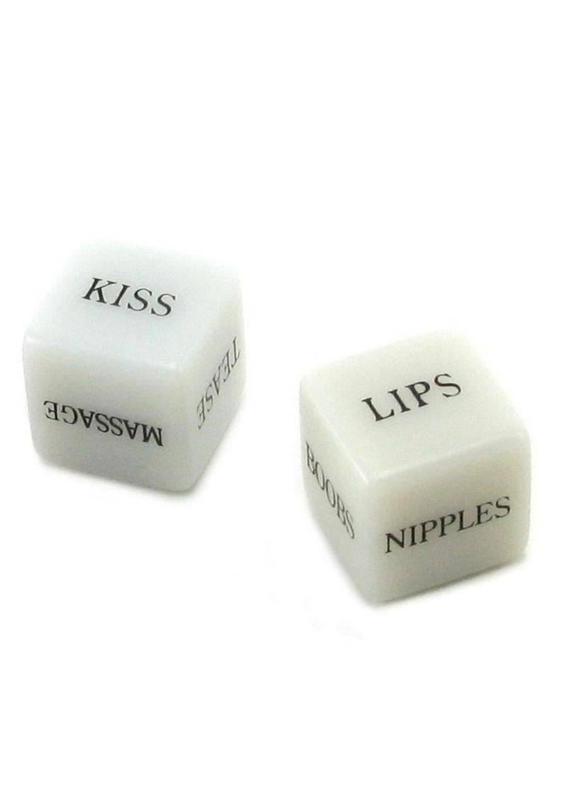 Erotic Dice Glow-in-the-Dark Foreplay Game