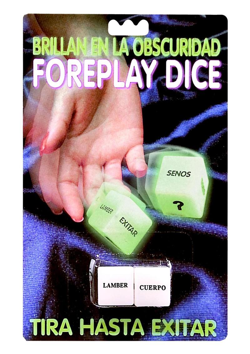Glow-in-the-Dark Foreplay Dice
