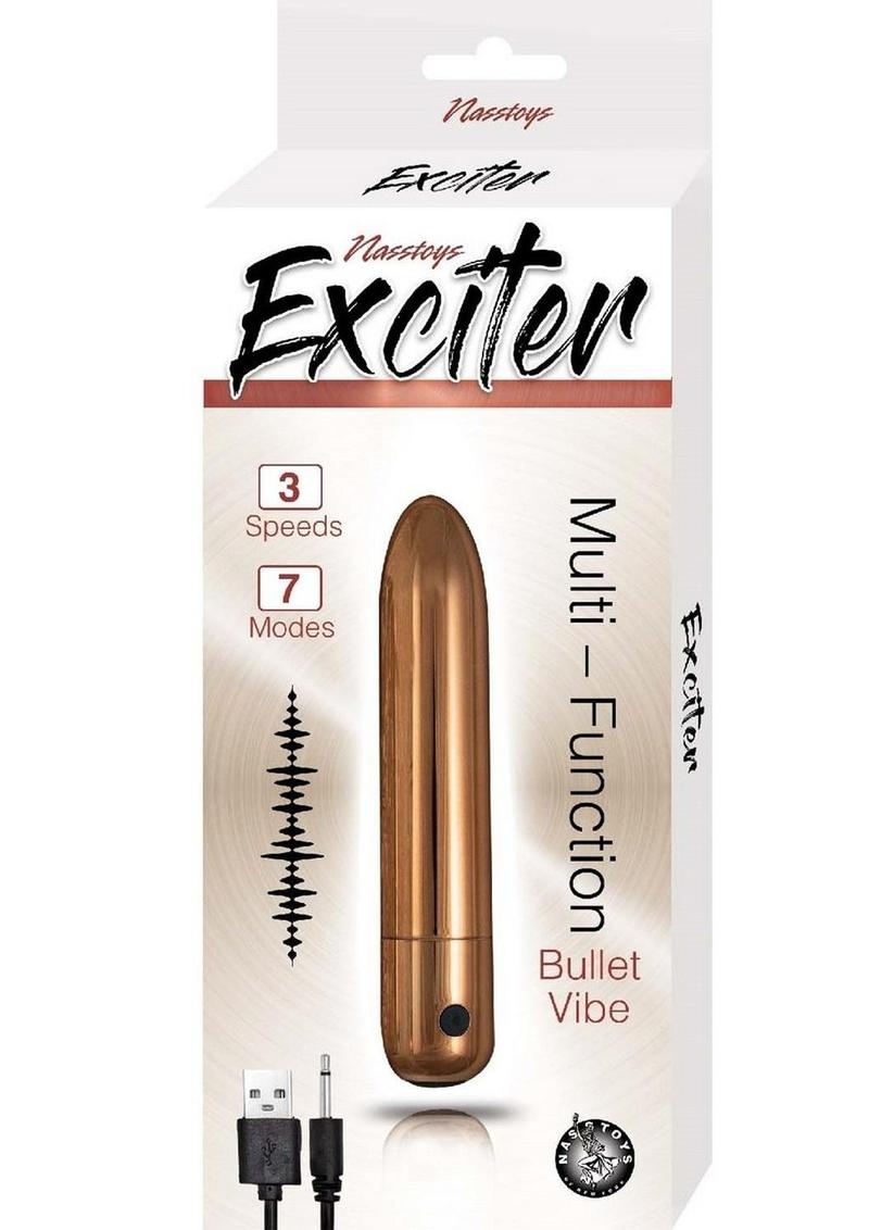 Exciter Multi-Function Rechargeable Bullet Vibe