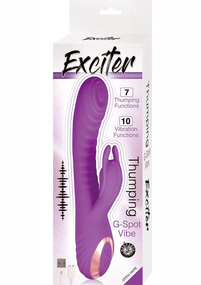 Exciter Thumping G-Spot Vibe Rabbit Vibrator
