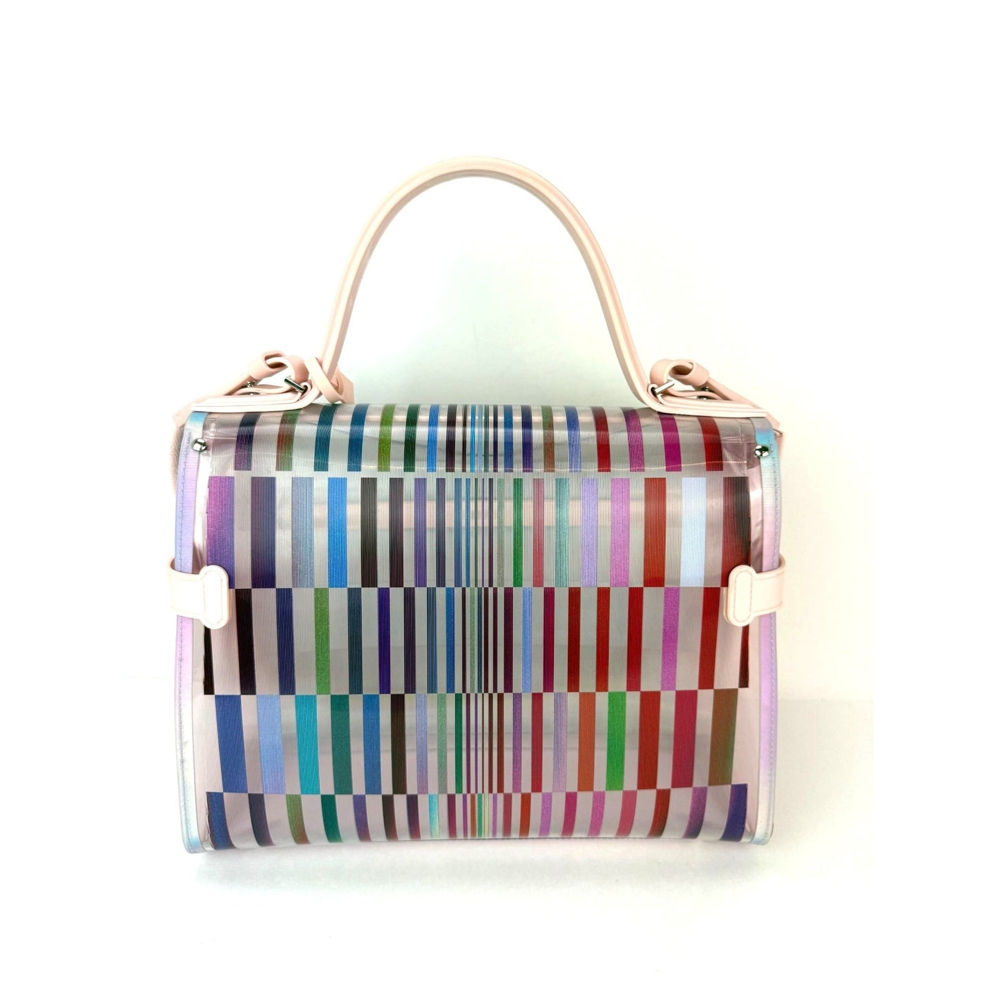Sac cartable multicolore Delvaux PVC Tempete The Eye Catcher