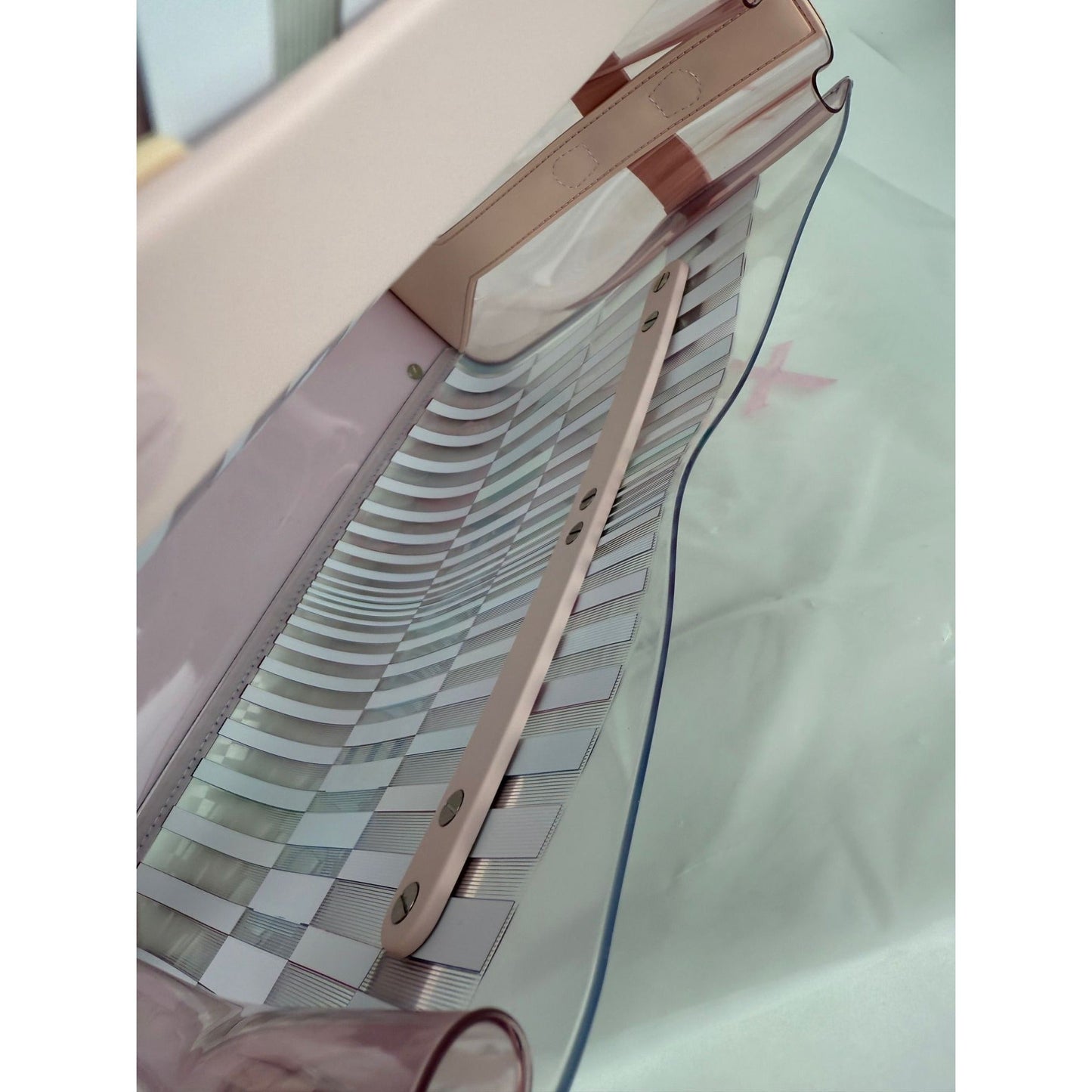 Sac cartable multicolore Delvaux PVC Tempete The Eye Catcher