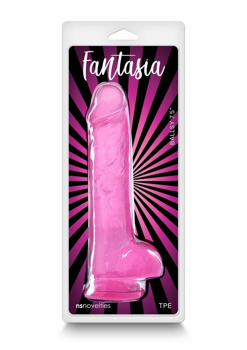 Fantasia Realistic Designed Ballsy Dildo