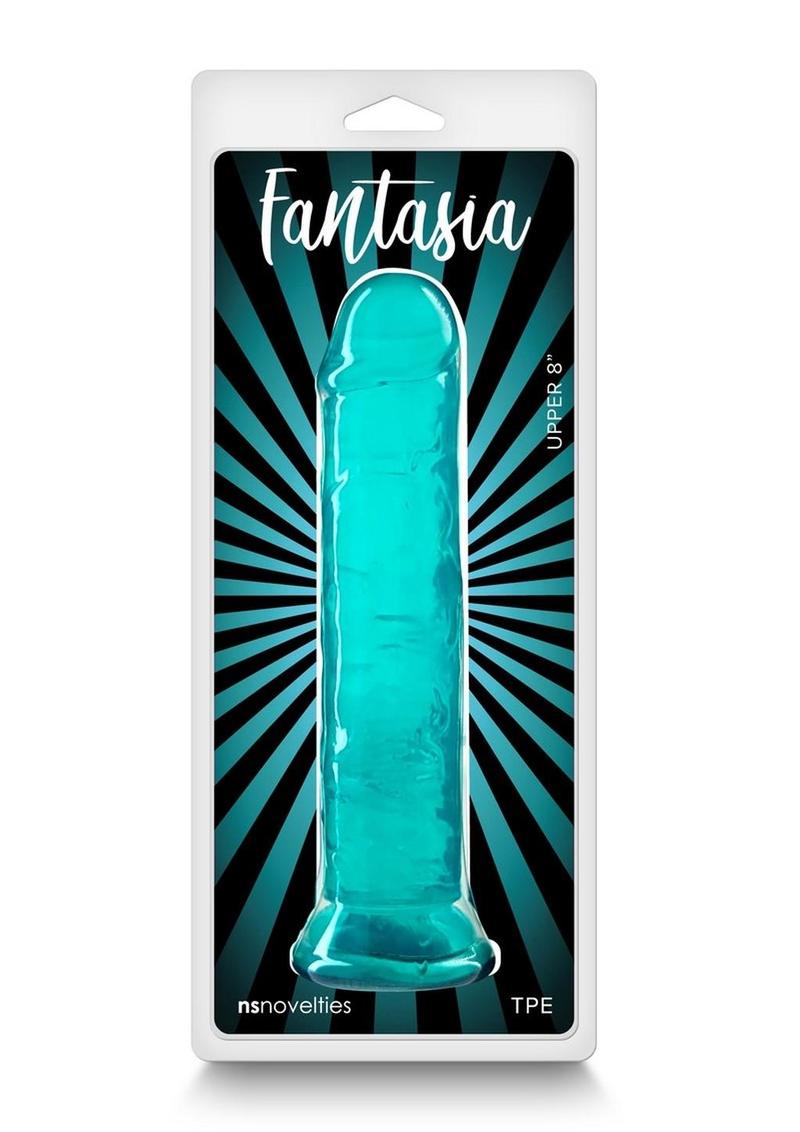 Fantasia Upper Smooth Designed Blue Dildo