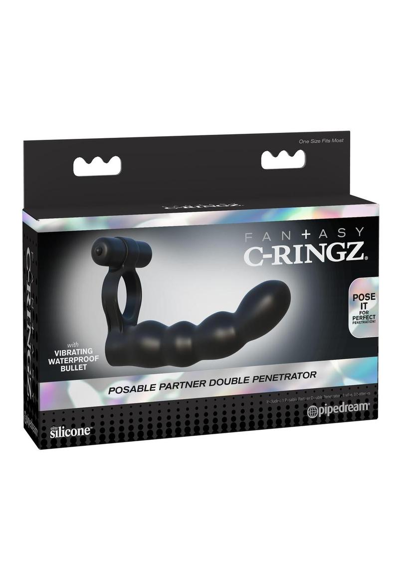 Fantasy C Ringz Posable Partner Double Penetrator