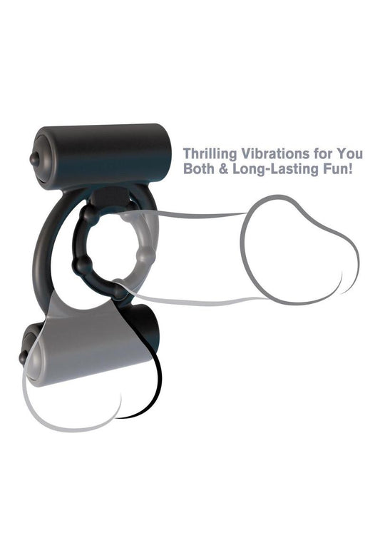 Fantasy C Ringz Silicone Extreme Double Trouble Ring