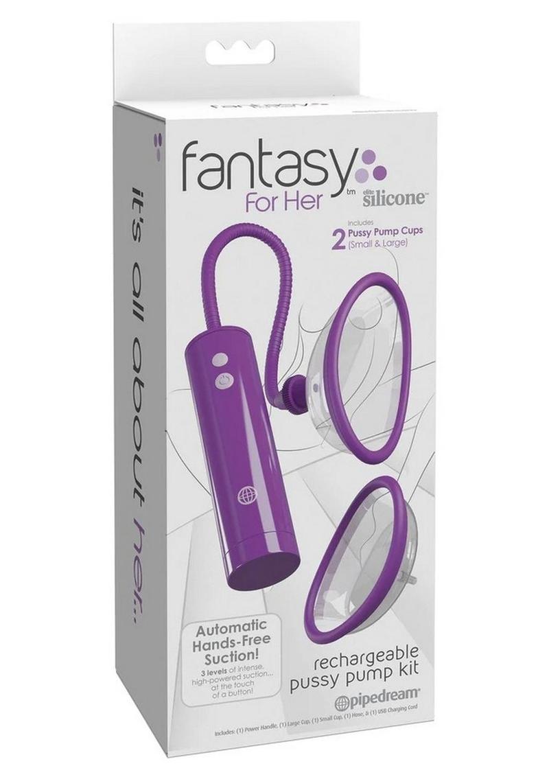 Fantasy For Her Rechargeable Pussy Pump Kit