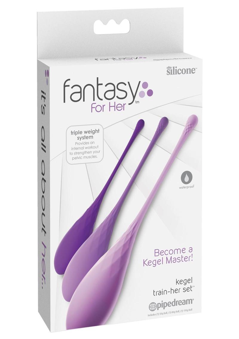 Fantasy For Her Silicone Kegel Train Her Set