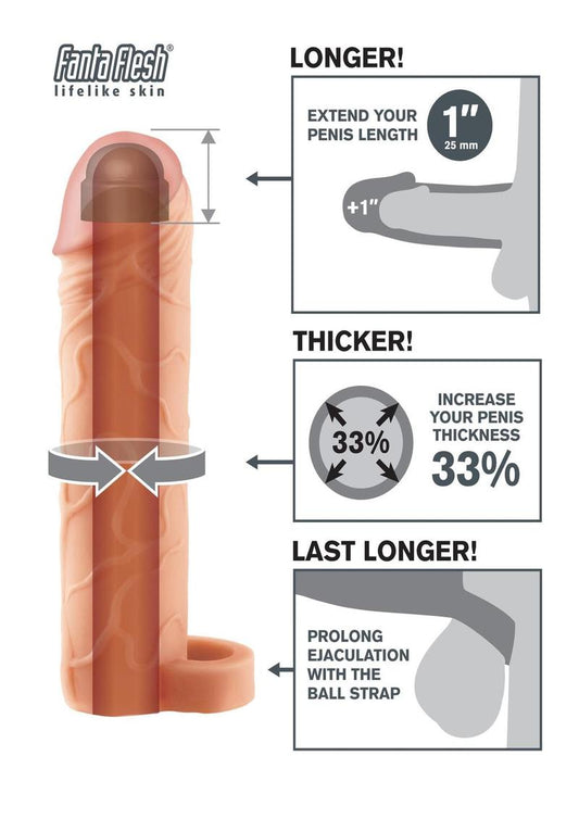 Fantasy X Tensions Perfect 1 Inch Extension Sleeve