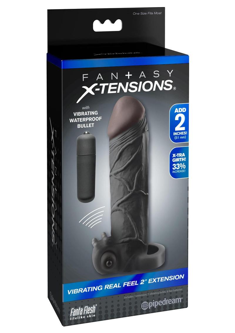 Fantasy X Tensions Vibrating Real Feel 2 Inch