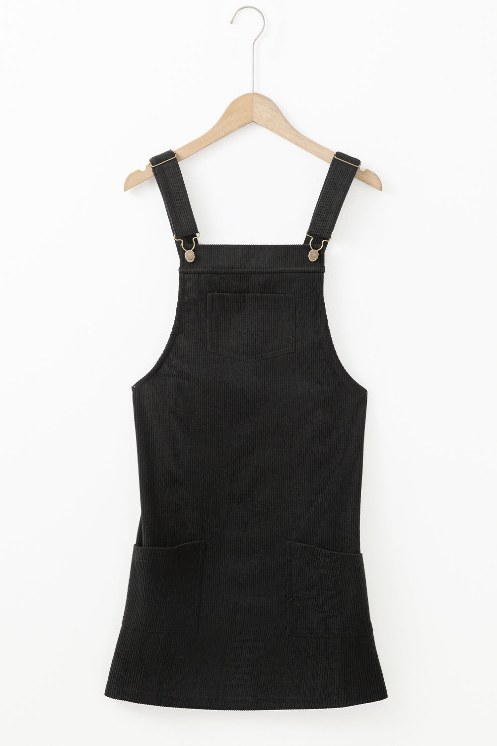 Alexis Front Pockets Corduroy Overall Dress