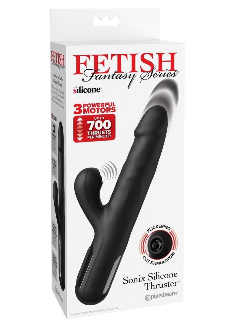 Fetish Fantasy Sonix Silicone Thruster Rabbit Vibrator