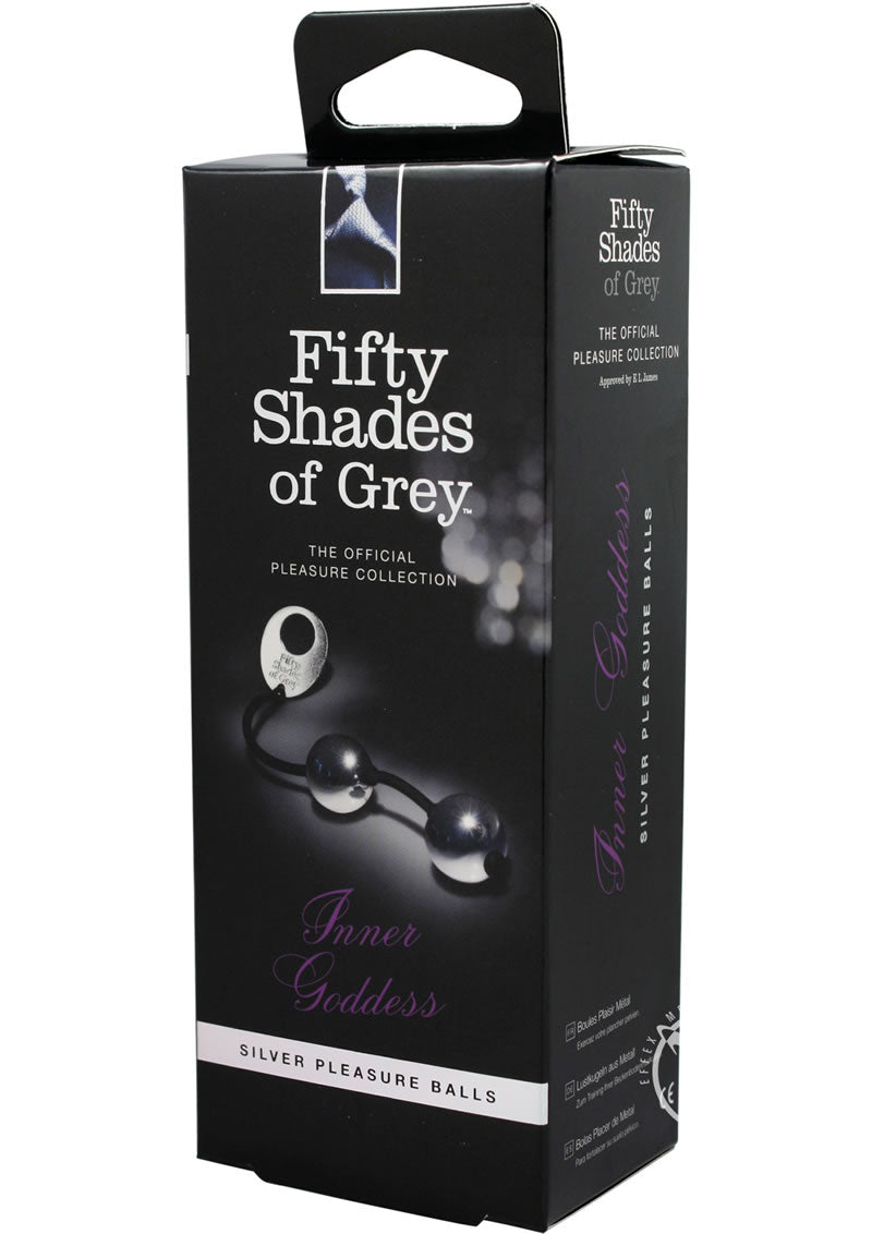 Fifty Shades of Grey Inner Goddess Silver Pleasure Balls