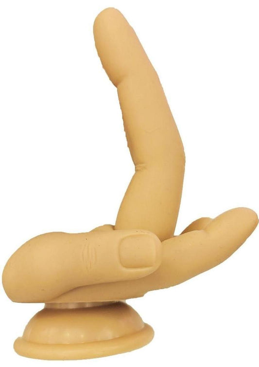 Double Up Finger Fest Silicone Flexible Dildo