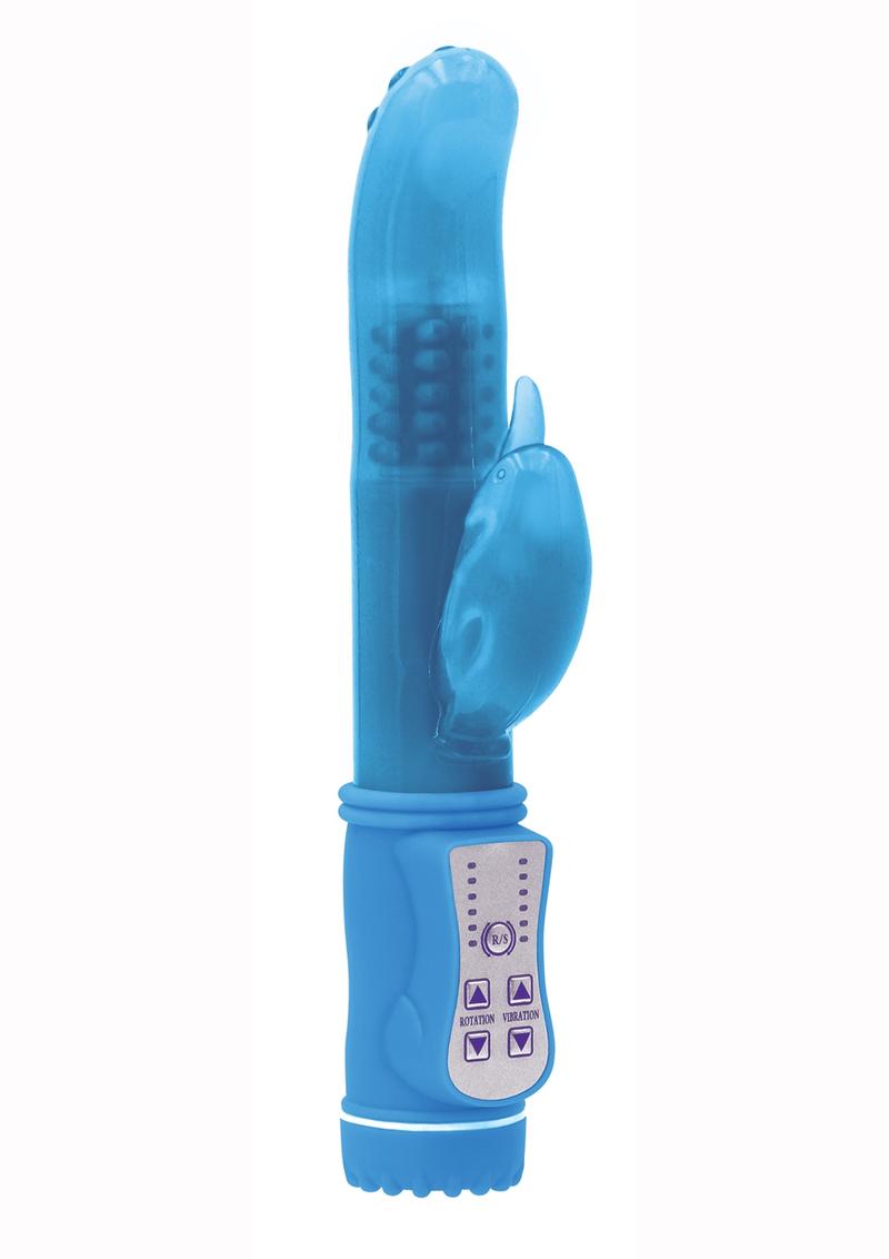 Firefly Jessica Glow In The Dark Thrusting & Rotating Rabbit Vibrator