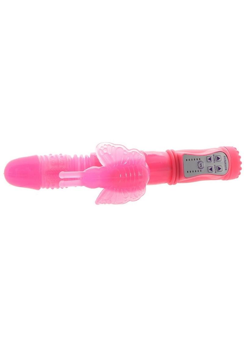 Firefly Lola Glow in the Dark Thrusting and Rotating Rabbit Vibrator