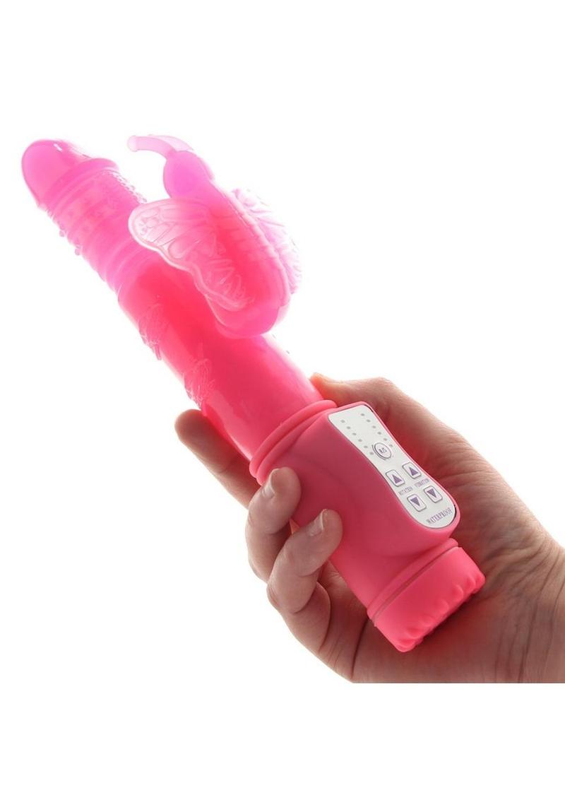 Firefly Lola Glow in the Dark Thrusting and Rotating Rabbit Vibrator