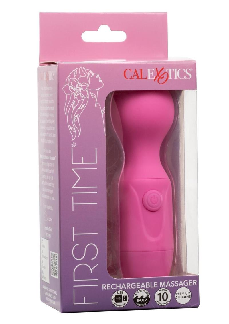 First Time Rechargeable Silicone Massager