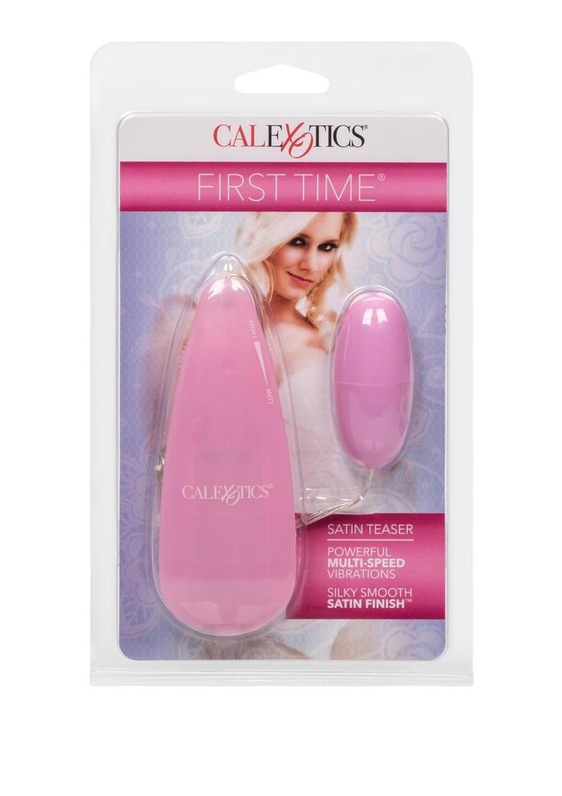 First Time Satin Teaser Bullet Vibrators with Remote Control