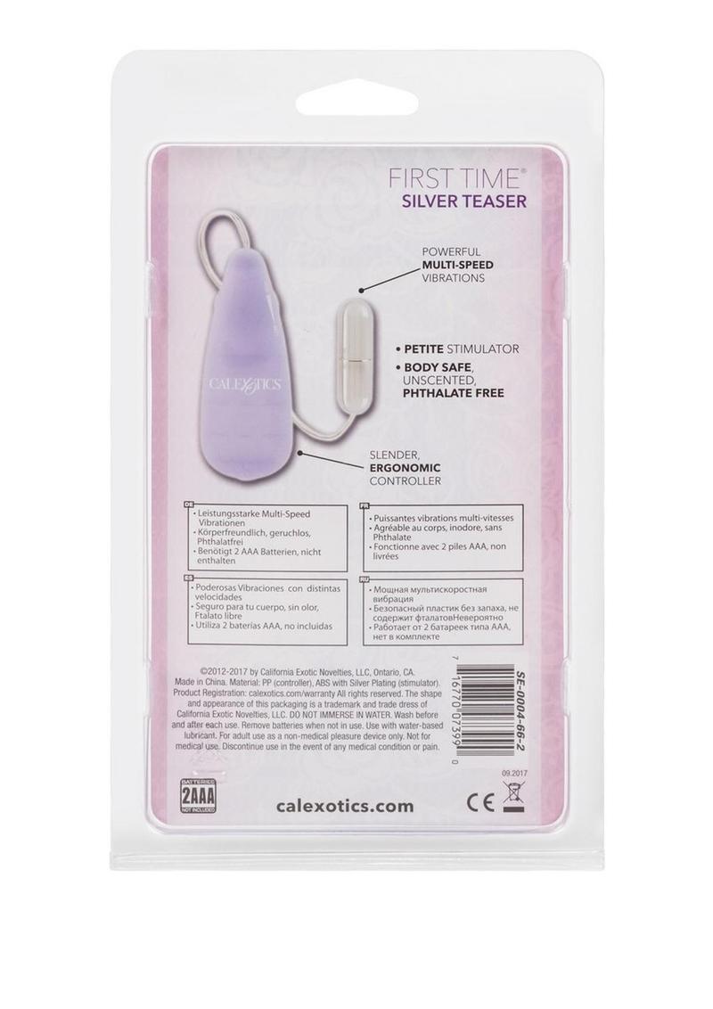 First Time Satin Teaser Bullet Vibrators with Remote Control