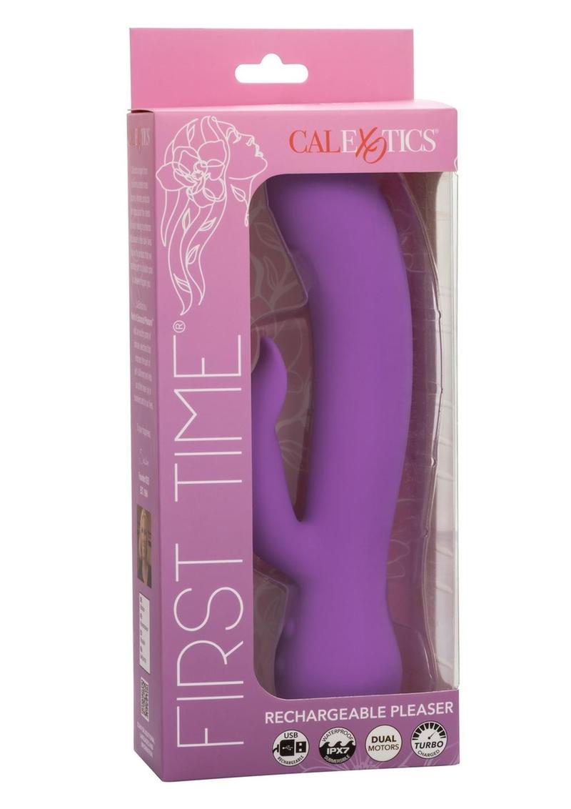 First Time Rechargeable Silicone Rabbit Vibrator
