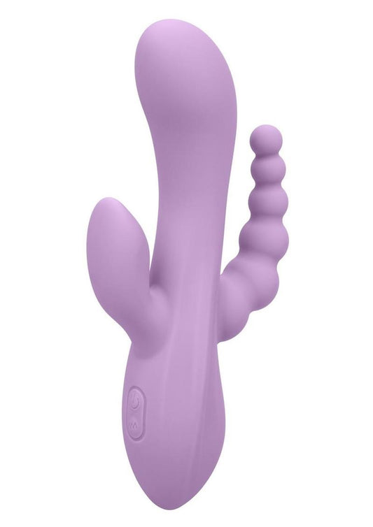 Flex Bend & Hold Triple Rumbler Rechargeable Vibe
