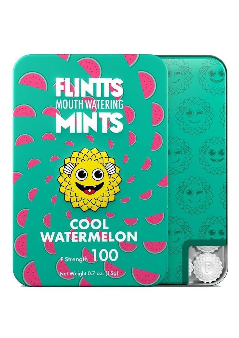 Flintts Mouth Watering Mints Cool Freshness Watermelon