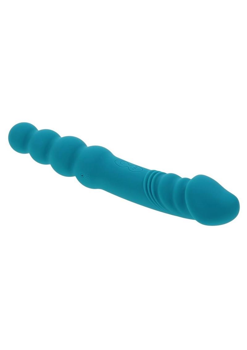 Evolved Flip Flop Rechargeable Silicone Dual-End Vibrator