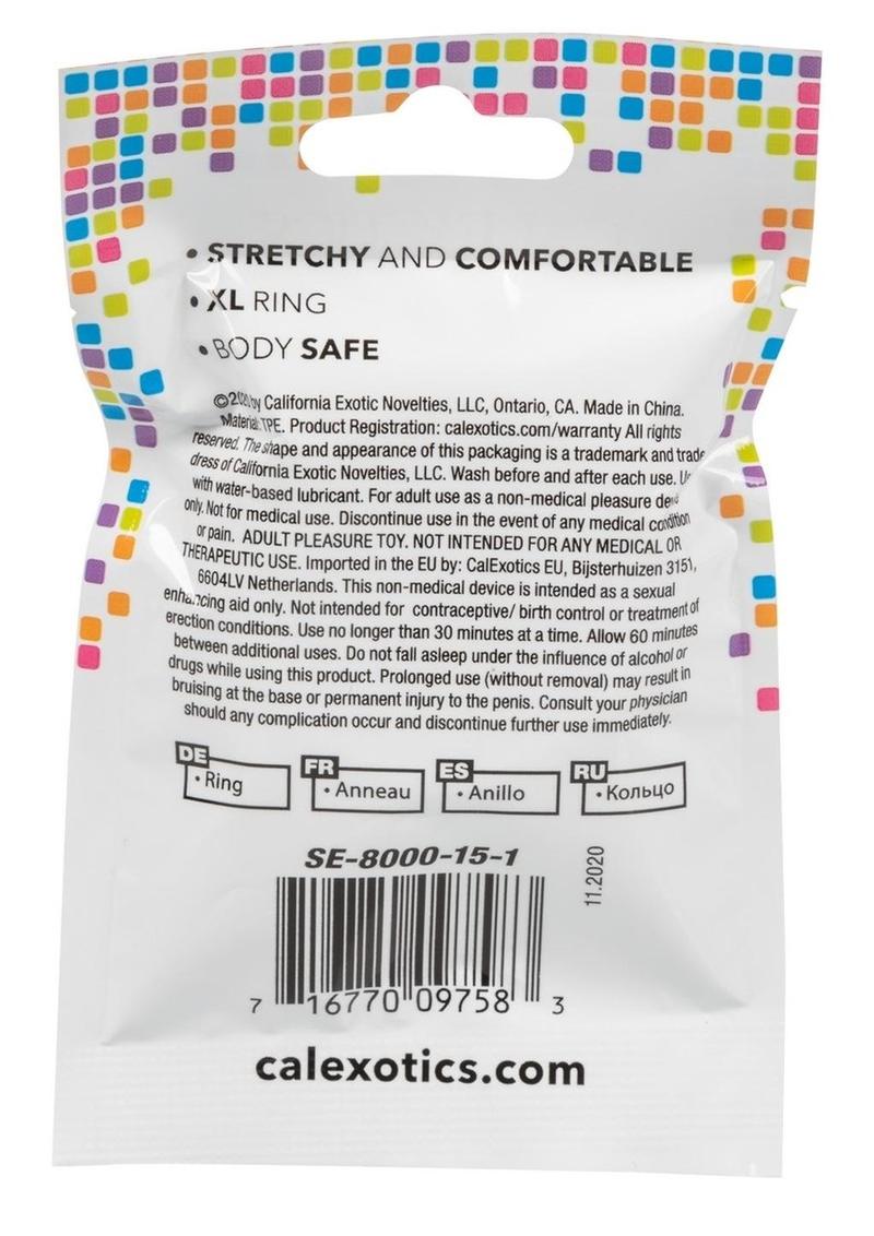 CalExotics X Large Cock Ring Foil Pack