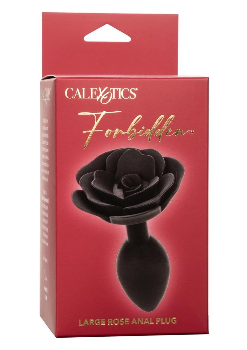 CalExotics Forbidden Rose Large Silicone Anal Plug