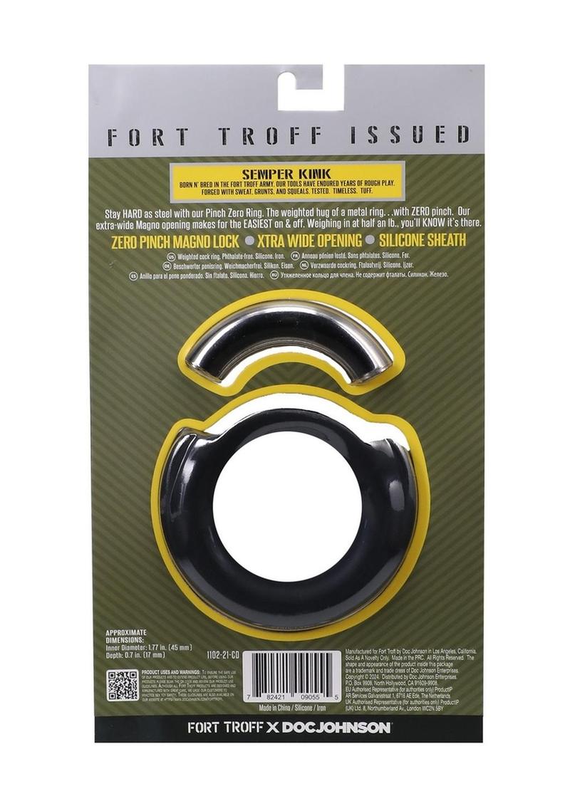 Fort Troff Pinch Zero Weighted Silicone Cock Ring